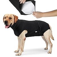 HEYWEAN Full Body Dog Diaper with a Puppy Nappies Physiological Dog Surgery Recovery Suit for Male Female Dogs