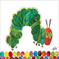 Oopsy Daisy Fine Art for Kids Eric Carle's The Very Hungry Caterpillar Canvas Wall Art by Eric Carle, 18 x 14