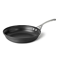Calphalon Contemporary Hard-Anodized Aluminum Nonstick Cookware, Omelette Pan, 12-Inch, Black