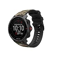 Polar Grit X Pro - GPS Multisport Smartwatch - Military Durability, Sapphire Glass, Wrist-Based Heart Rate, Long Battery Life, Navigation - Mossy Oak County DNA Edition