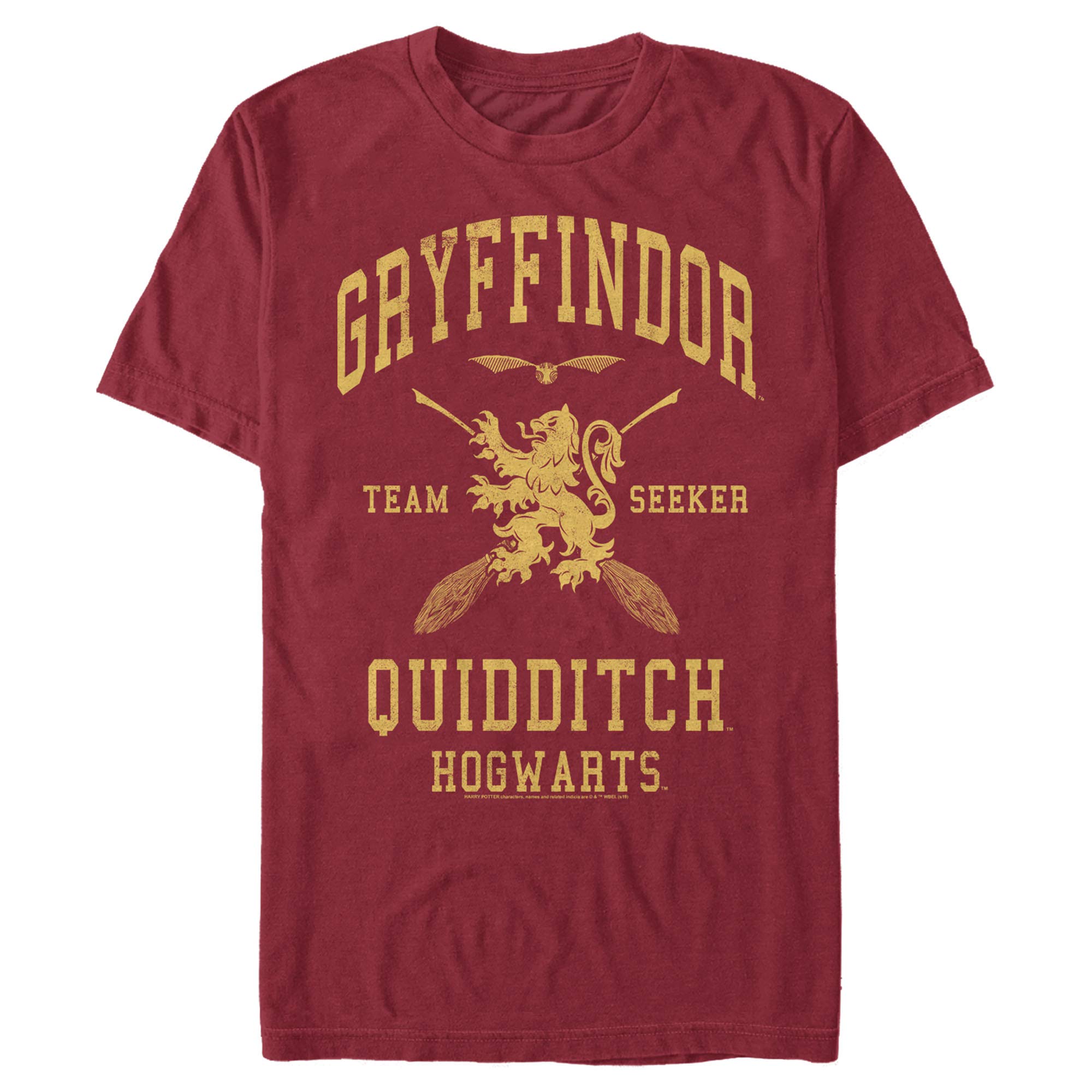 Harry Potter Men's Gryffindor Quidditch Seekert-Shirt