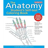 Anatomy Student's Self-Test Coloring Book (Barron's Test Prep) Anatomy Student's Self-Test Coloring Book (Barron's Test Prep) Paperback