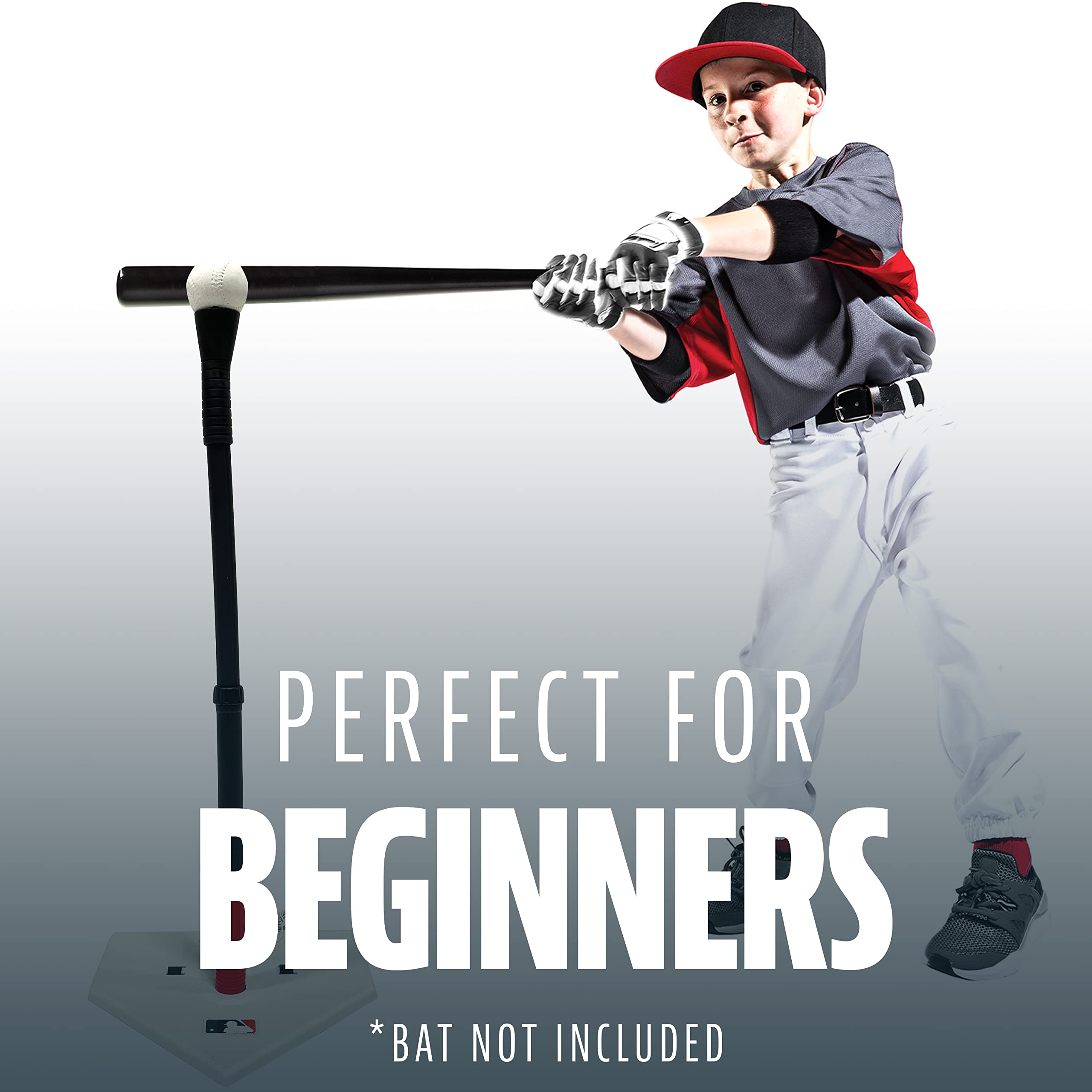 Franklin Sports MLB Teeball Starter Set - Youth Baseball and Tball Tee, Baseball and Bases with Rebounder Net - Full Beginner