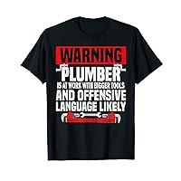 Funny Plumbing Gifts Professional Plumber T-Shirt