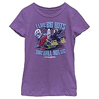 Fifth Sun Little Battlebots I Like Big Bots Girls Short Sleeve Tee Shirt
