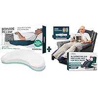 Lunderg Bedsore Pillow + Alternating Air Pressure Pad for Recliner Chair - Bed Sore Prevention