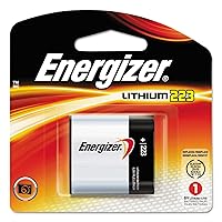 Energizer EL223APBP Lithium Photo Battery, for Electronics, 6 Volt