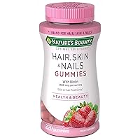 Nature's Bounty Hair, Skin & Nails Gummies (220 ct.) (Pack of 2) AS