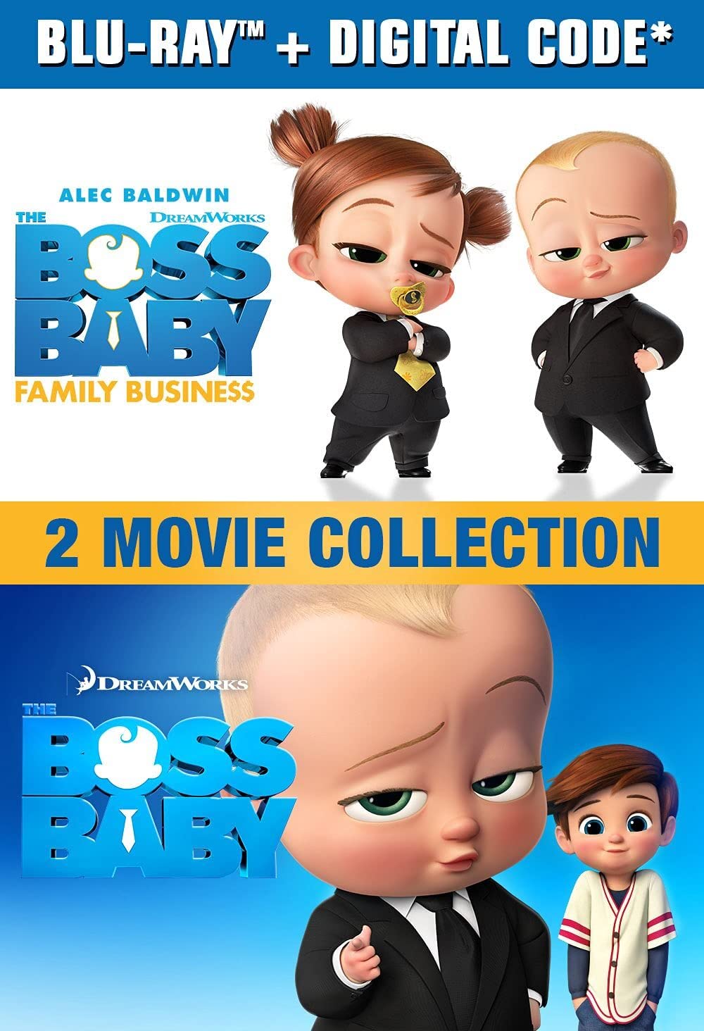 The Boss Baby 2-Movie Collection - Blu-ray + Digital