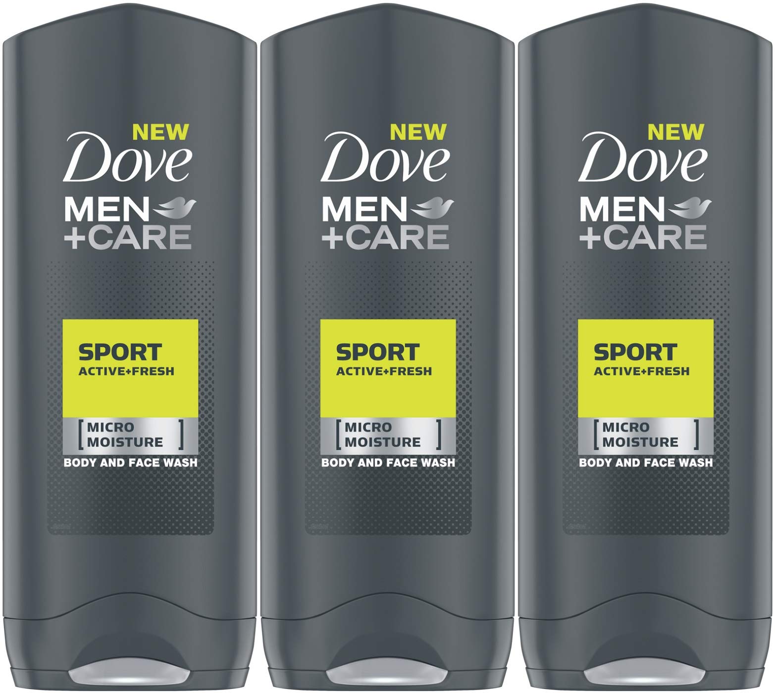 Dove Men+Care Foaming Body Wash 13.5 oz.(pack of 3)