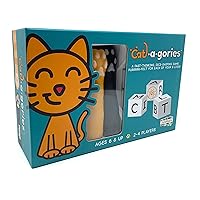 Cat-a-gories, Vocabulary Learning Dice Game for 2-4 Players | Travel Games | Camping Games | 2 Player Games | Family Games for Kids Ages 6+