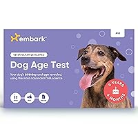 Embark Dog Age Test Kit - Estimates Age and Birthday - DNA Methylation