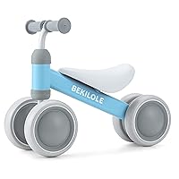 BEKILOLE Balance Bike for 1 Year Old Girl Gifts Pre-School First Bike and 1st Birthday Gifts - Train Your Baby from Standing to Running | Toys for 1 Year Old