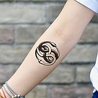 Auryn Temporary Tattoo Sticker (Set Of 2) - OhMyTat