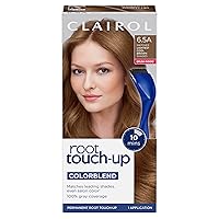 Root Touch-Up by Nice'n Easy Permanent Hair Dye, 6.5A Lightest Cool Brown Hair Color, Pack of 1