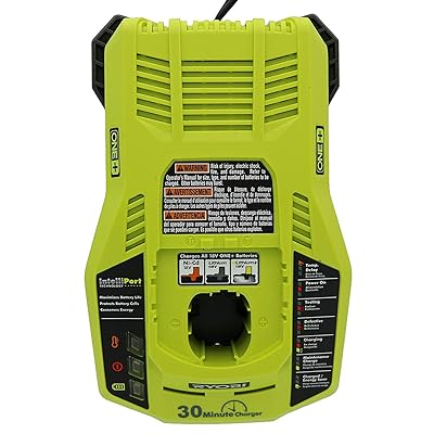 Ryobi P163 18V OnePlus Lithium 2.0Ah Compact Battery and Charger Upgrade  Kit includes a P118 Charger and P190 Battery