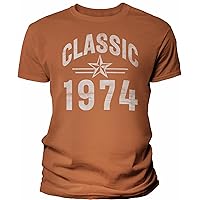 1974 Birthday Shirt for Men - Classic 1974-50th Birthday Gift