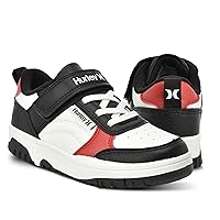 Hurley Kids Sneaker Rexx with Adjustable Strap, Perfect for Any Activity, All Comfort and Support - Boys and Girls