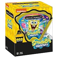 Trivial Pursuit SpongeBob SquarePants (Quickplay Edition). Trivia Game Questions from Nickelodeon's SpongeBob SquarePants. 600 Questions & Die in Travel Container. Officially Licensed SpongeBob Game