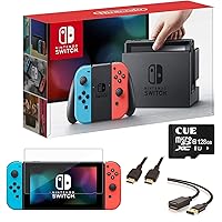 Newest Nintendo Switch with Neon Blue and Neon Red Joy-Con - 6.2