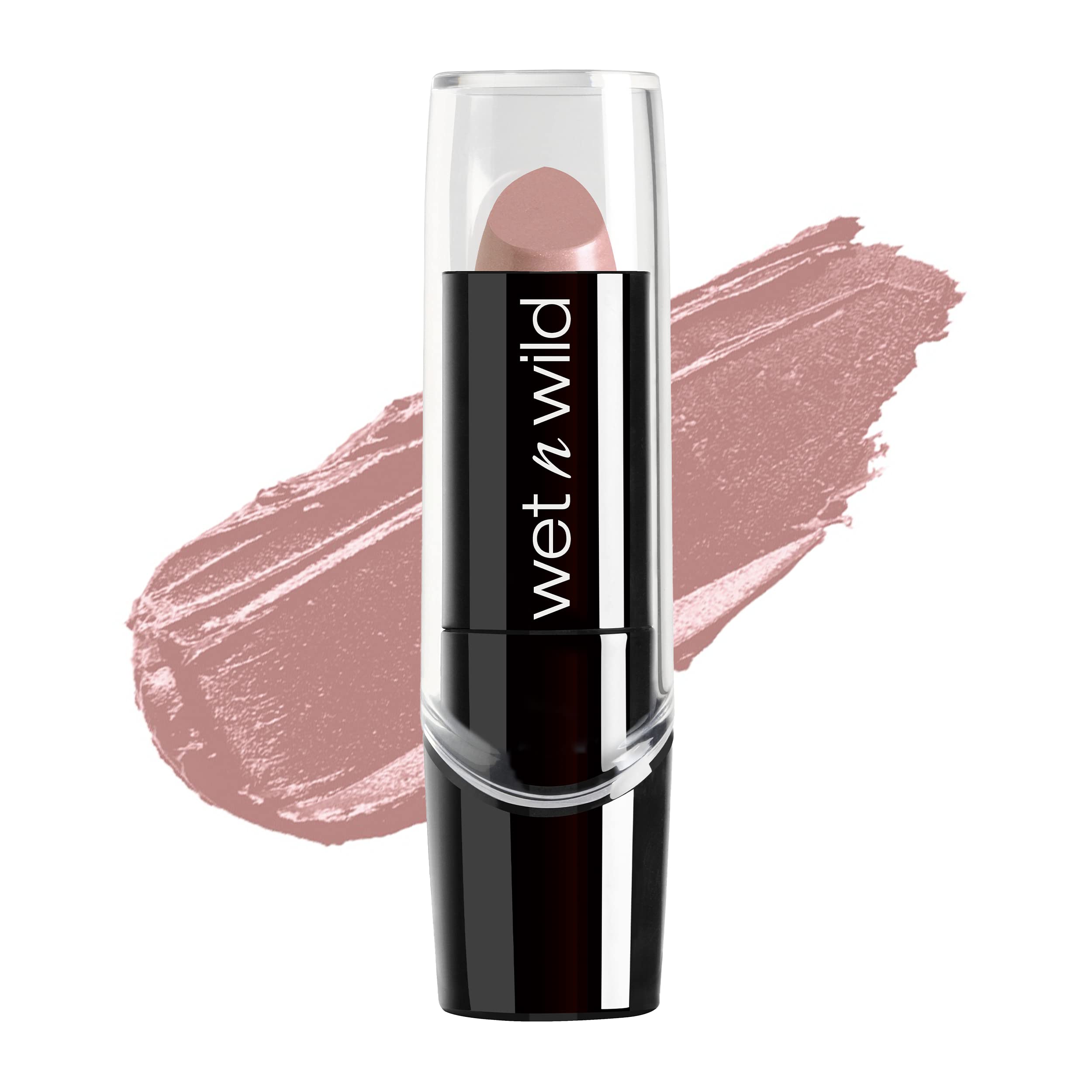 Wet n Wild Silk Finish Lipstick| Hydrating Lip Color| Rich Buildable Color| A Short Affair Pink