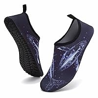 YALOX Water Shoes Women's Men's Outdoor Beach Swimming Aqua Socks Quick-Dry Barefoot Shoes Surfing Yoga Pool Exercise