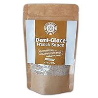 French Demi-Glace Sauce 3.5 Ounce 10 Servings Demi Glace Beef Mix Bouillon Stock