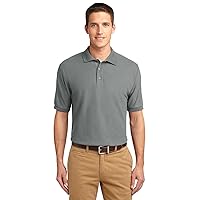 Port Authority Silk Touch Polo M Cool Grey