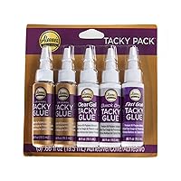 Aleene's 25115 Trial Pack Tacky Glue, 5pk