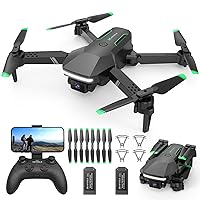 S80 Camera Drone for Adults with 2 Batteries and Extra Propellers & Guards