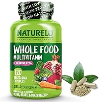 Whole Food Multivitamin for Women 50+ (Iron Free) with Vitamins, Minerals, & Organic Extracts - Supplement for Post Menopausal Women Over 50 - No GMO - 120 Vegan Capsules