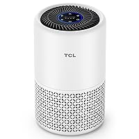 TCL Breeva A1C Air Purifier for Home, Bedroom, Up to 438 ft², Auto Mode, 3-Stage filtration, H13 True HEPA Filter, Smoke & Odor Blocker, Pre-Filter (A1C14W)