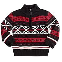 Chaps Toddler & Boys1/4 Zip Pullover Sweater