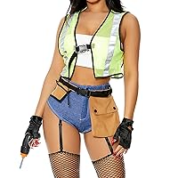 Forplay womens Under Construction Sexy Construction Worker Costume