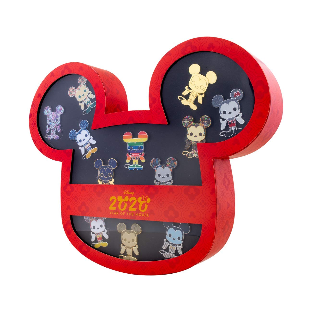Loungefly: Disney - Year of The Mouse, 12 Pin Limited Edition Set, Amazon Exclusive