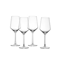 Schott Zwiesel Tritan Crystal Glass Pure Stemware Collection, Sauvignon Blanc Wine Glass, 13.8-Ounce,4 Count (Pack of 1)