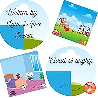 Cloud the dog is angry: Perfect Illustrated Story Book on how to manage angry for: | Nice plot in rhyme step by step with beautiful illustrations (Le avventure ... di Nuvola & The stories of Little Cloud)