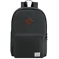VASCHY School Backpack, Ultra Lightweight Backpack for Men Women Bookbag for Kids Teen Boys Girls Gray