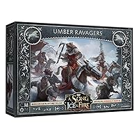 CMON A Song of Ice and Fire Tabletop Miniatures GameHouse Umber Ravagers Unit Box - Swift and Merciless Cavalry! Strategy Game for Adults, Ages 14+, 2+ Players, 45-60 Min Playtime, Made