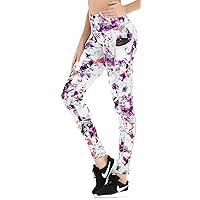 Women's Leggings Sports Leggings with High Waistband - Yoga, Fitness and Gym Pants Long