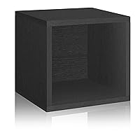 Way Basics Cube Storage - Closet Organizer Stackable Cubby Shelf (Tool-free Assembly)