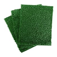 Pee Pads for Dogs - Set of Three 30x20-Inch Replacement Turf Grass Mats for Potty Training - Dog Housebreaking Supplies for Medium Pets by PETMAKER