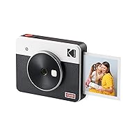 KODAK Mini Shot 3 Retro 4PASS 2-in-1 Instant Digital Camera and Photo Printer (3x3 inches)