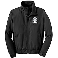EMS economy jacket, REFLECTIVE logo fleece lining Emergency Medical