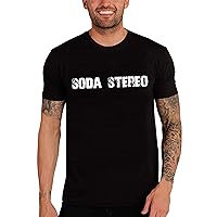 Men's Graphic T-Shirt Soda Stereo Eco-Friendly Limited Edition Short Sleeve Tee-Shirt Vintage Birthday Gift
