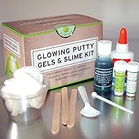 Copernicus Glowing Putty Gels and Slime Kit, For Ages 10 and Up