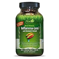 Irwin Naturals Extra-Strength Inflamma-Less with Turmacin Extract - 60 Liquid Soft-Gels - for an Active Lifestyle