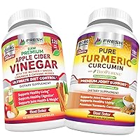 Apple Cider Vinegar and Turmeric Curcumin - Bundle