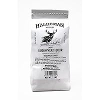 Haldeman Mills Naturally Gluten Free Light Buckwheat Flour, 2 Lb. Package (1 pack)