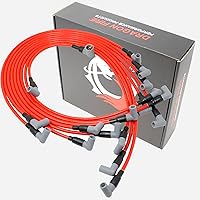 Dragon FIRE Performance 8.5mm Spark Plug Wire Set Compatible with 1985-2009 Mercruiser OMC Thunderbolt IV and V GM HEI V8 Direct FIT Replaces 84-816608Q61 816761Q17 OEM Fit PWJ330